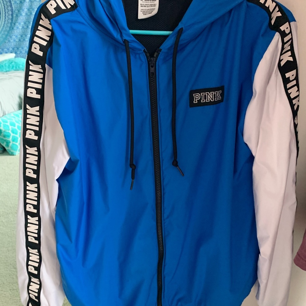 Pink windbreaker